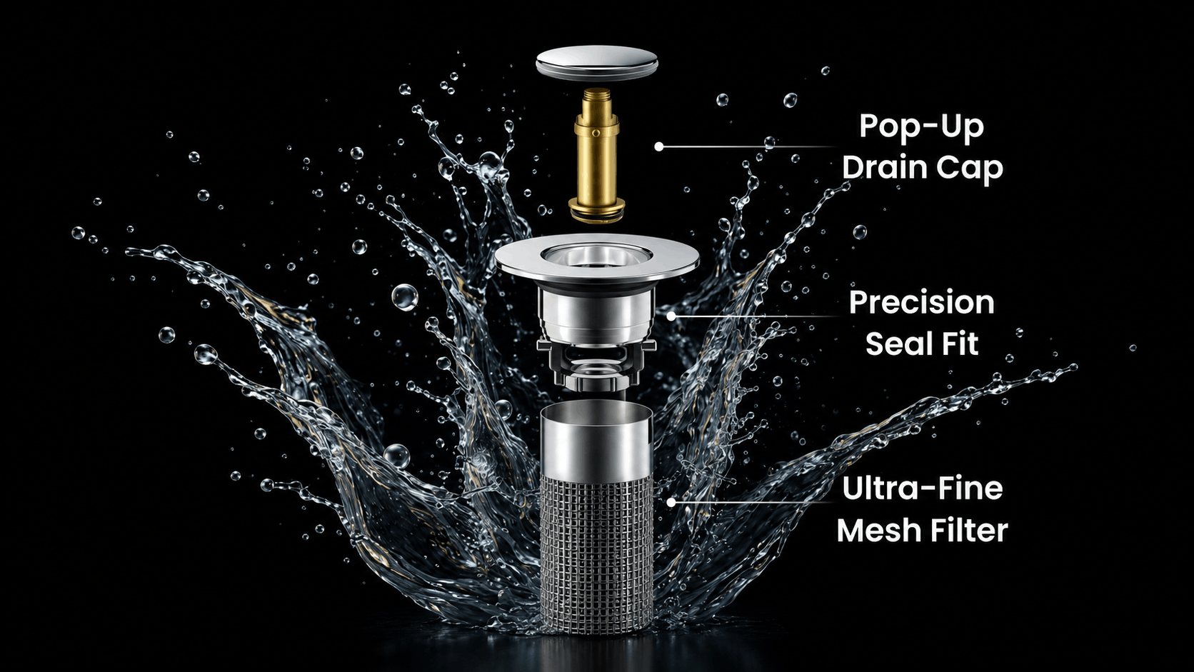 Draino Drain Strainer Features
